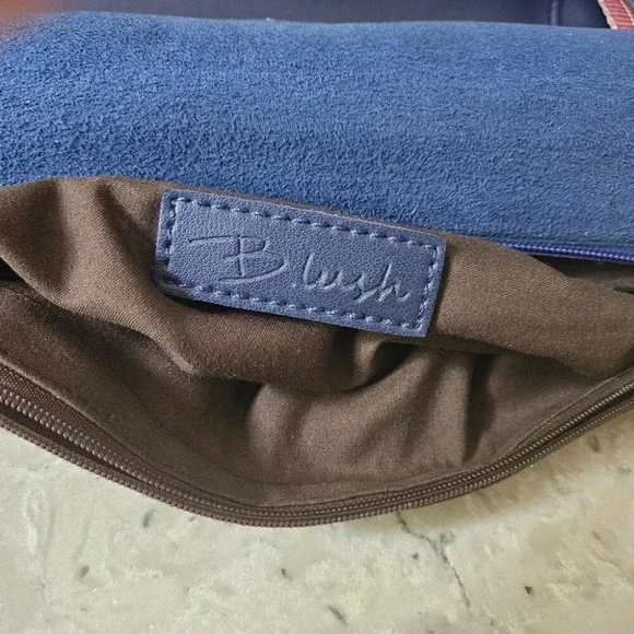 B. lush  by Passion Vegan Leather Shoulder Bag with Double Strap/ Lanyard - Picture 13 of 14